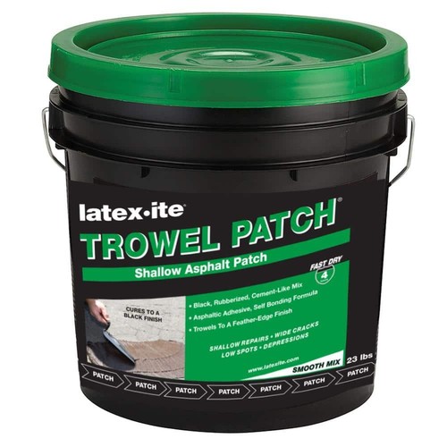 Asphalt trowel patch blacktop - asphalt,